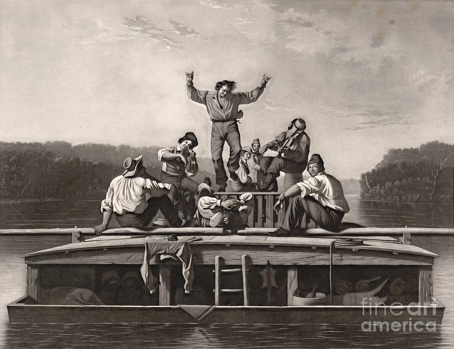 Jolly Boatmen 1847 Photograph by Padre Art