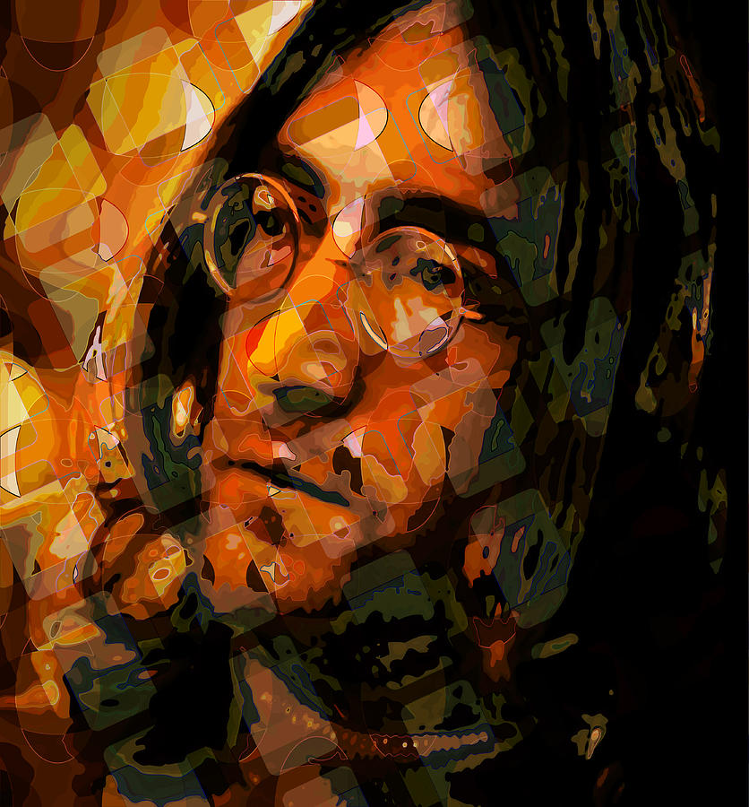 John Lennon Digital Art - Jon Lennon by Scott Davis