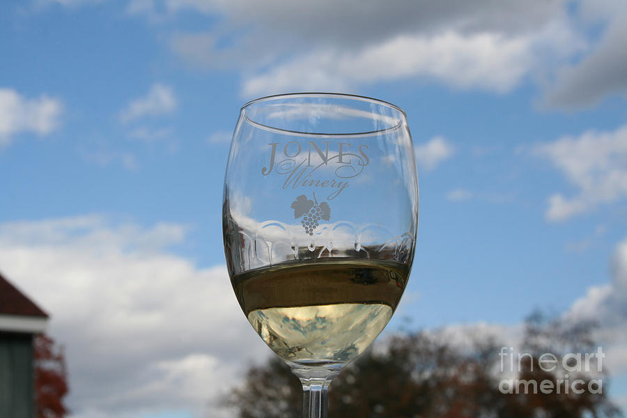 Wine Photograph - Jones Winery Glass.01 by John Turek