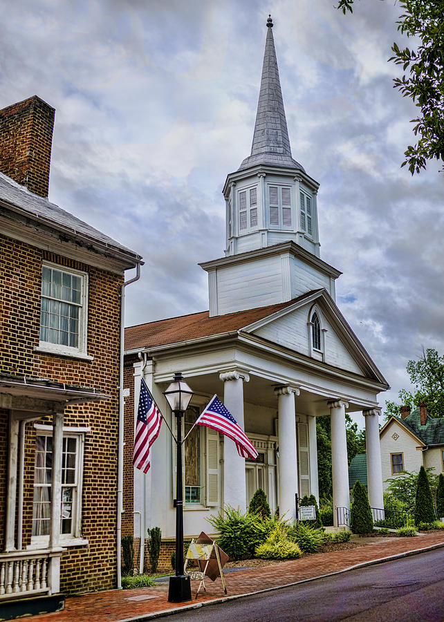 Jonesboro Methodist Church Photograph by Heather Applegate