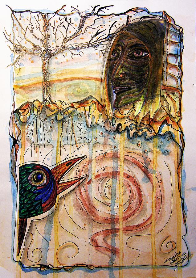 Tree Mixed Media - JORINDE and JORINGEL  by Mimulux Patricia No