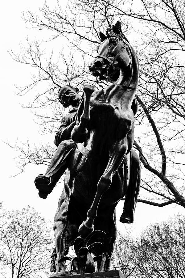 Central Park Photograph - Jose Julian Marti Sculpture NYC by Robert Yaeger