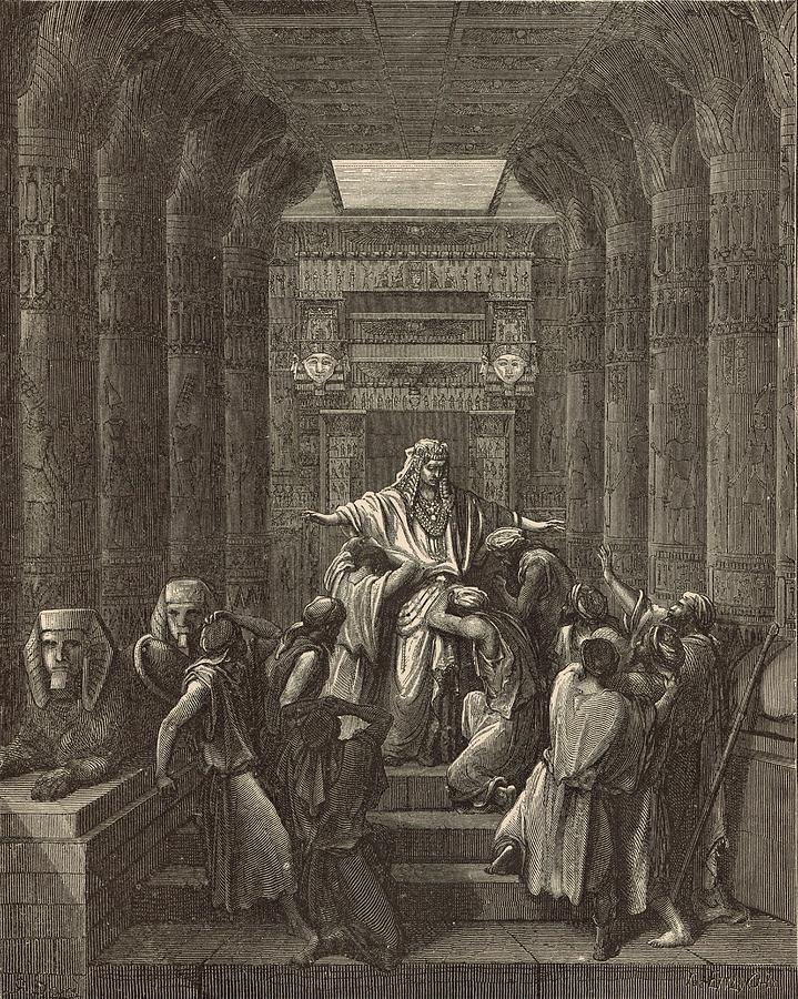 Genesis Drawing - Joseph Making Himself Known to His Brethren by Antique Engravings