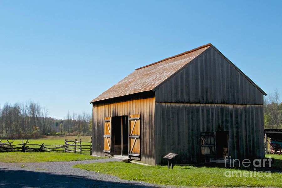 Joseph Smith Barn Photograph by William Norton