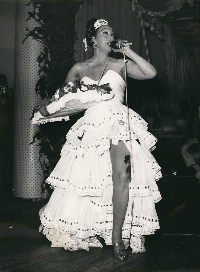 Josephine Baker As Flower Girl At Famous Charity Ball Photograph by ...