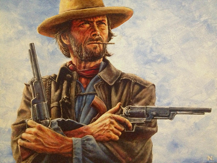 Clint Eastwood Painting - Josey Wales by Dan Nance