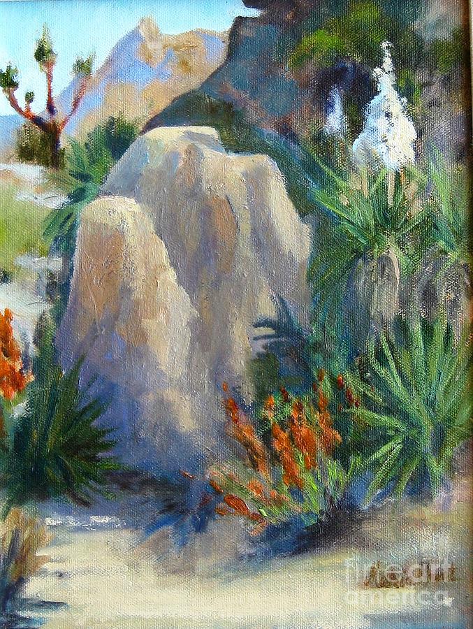 National Parks Painting -  Joshua Tree National Monument by Maria Hunt