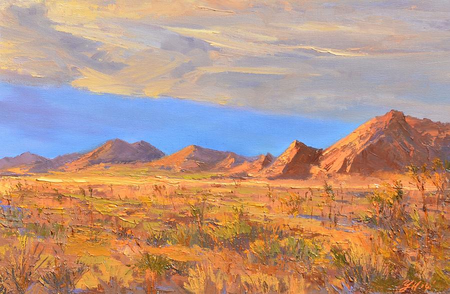 Joshua Tree National Park 3 Painting by Yinguo Huang | Fine Art America