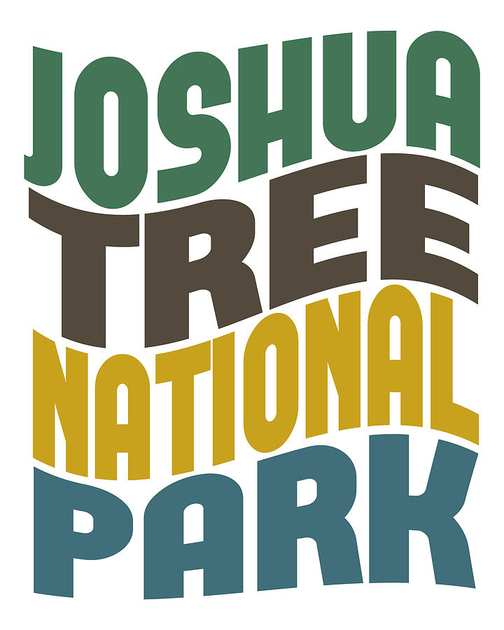 Joshua Tree National Park Retro Wave Digital Art by Flo Karp