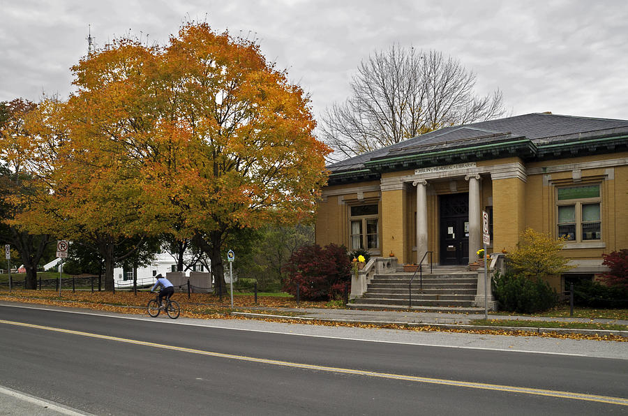 Joslin Memorial Library Photograph by David Freuthal