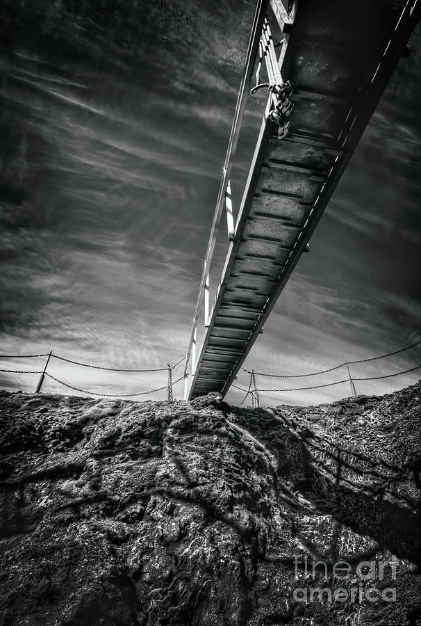 Bridge Photograph - Journey To The Centre Of The Earth by Evelina Kremsdorf