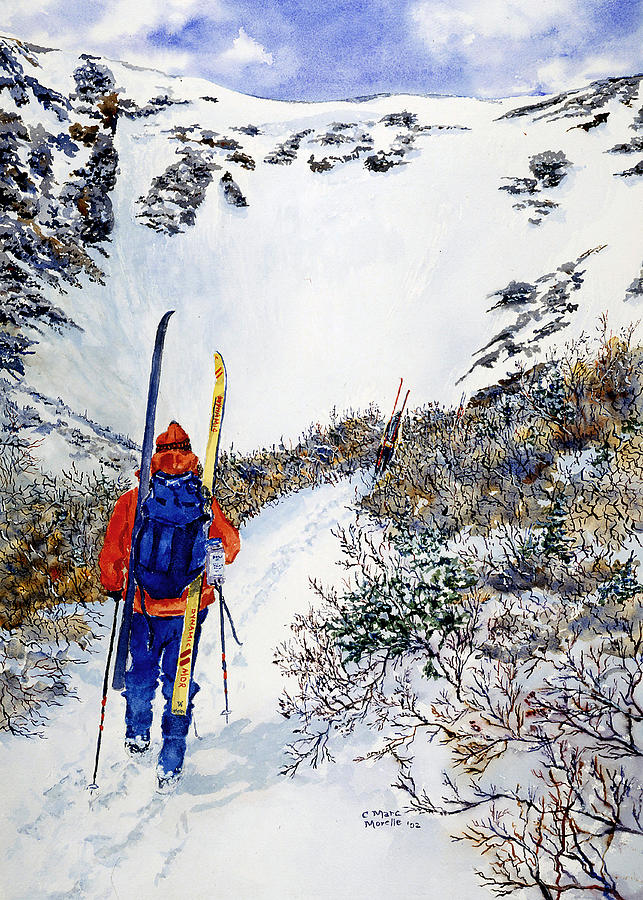 Journey to Tuckerman Painting by Marc Morelle - Fine Art America