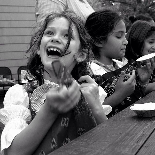 Kids Photograph - #joy #blackandwhite @ketylina #birthday by Essy Dias