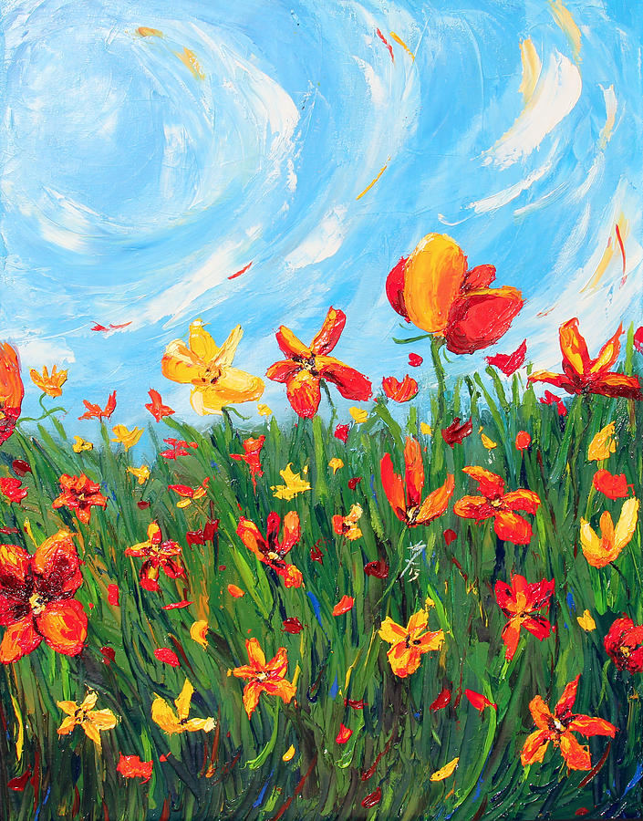 Joyful Morning Painting by Meaghan Troup