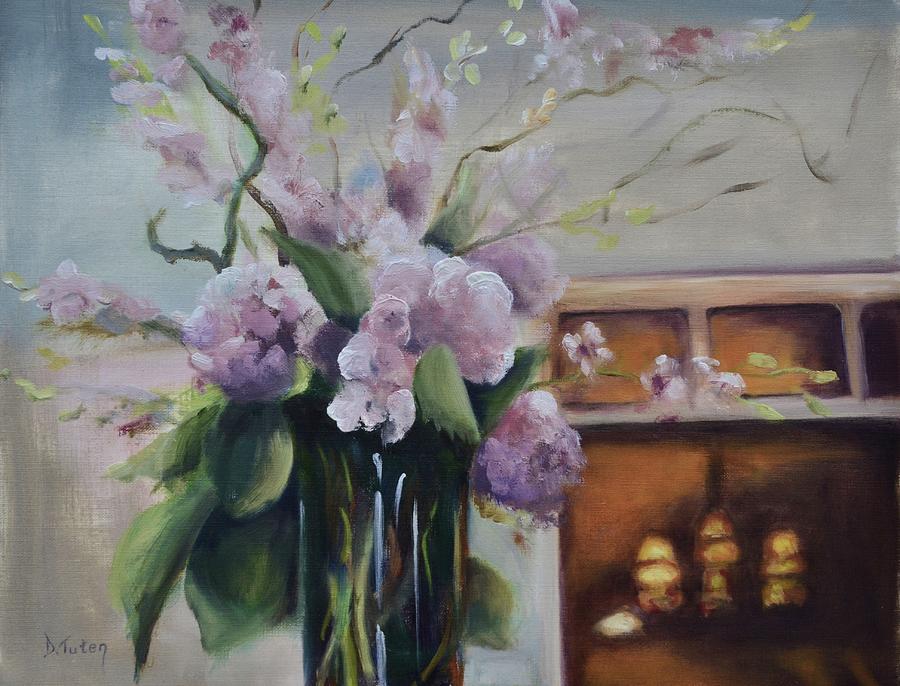 Flower Painting - Joyous Occasion by Donna Tuten