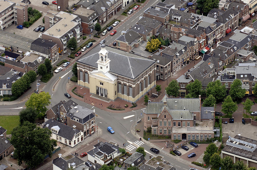 Architecture Photograph - Jozefkerk, Assen by Bram van de Biezen