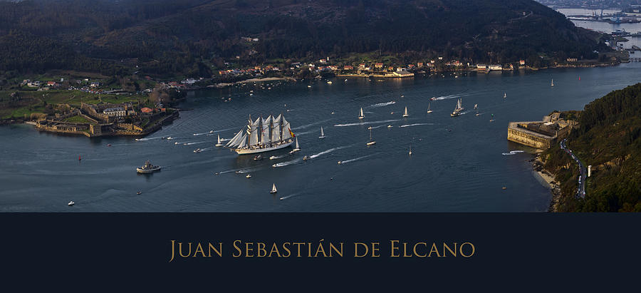 Juan Sebastian Elcano departing the port of Ferrol Photograph by Pablo Avanzini