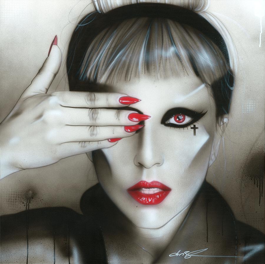 Lady Gaga Painting - Judas Iscariot by Christian Chapman Art