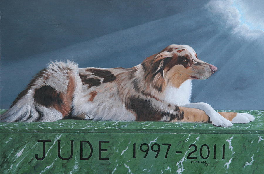 Judes Farewell Painting by Michael Putnam