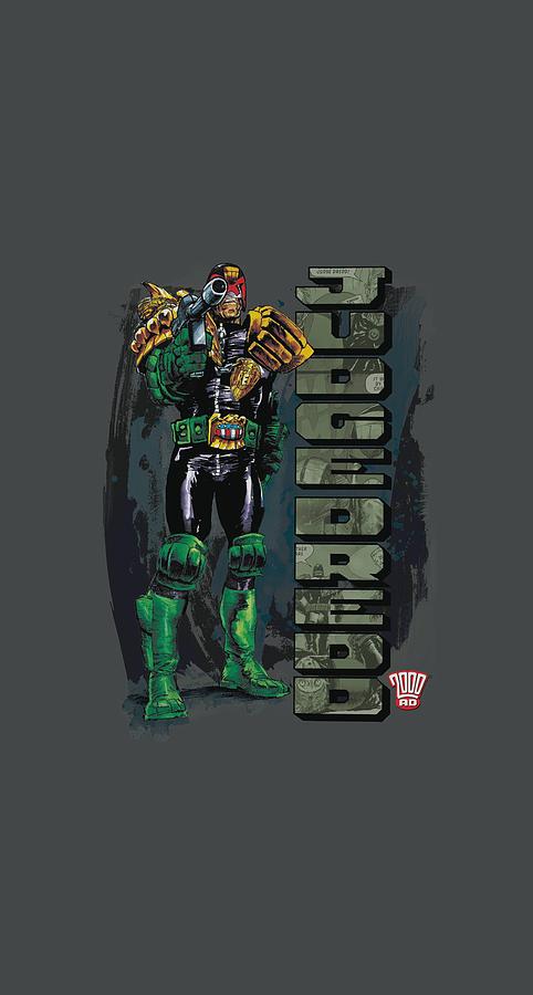 Judge Dredd Digital Art - Judge Dredd - Blam by Brand A