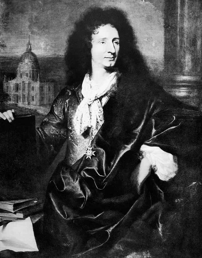 Jules Hardouin-mansart (1646-1708) Painting by Granger