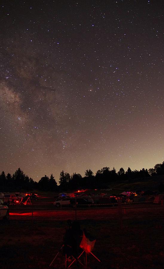 Julian Night Sky Milky Way Photograph by Phyllis Spoor