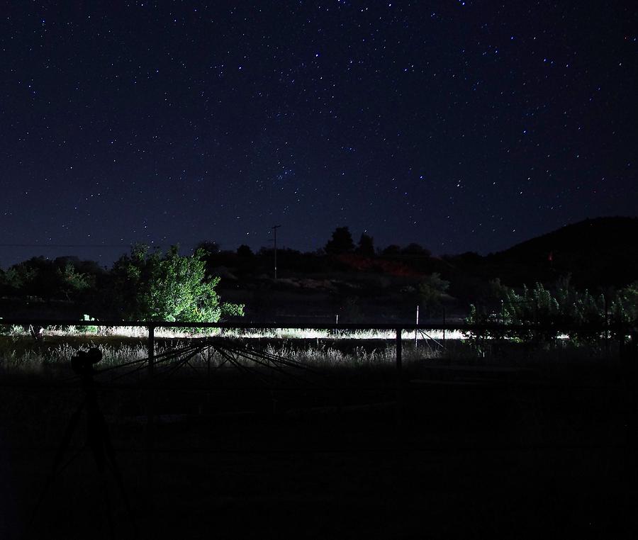 Julian Night sky Photograph by Phyllis Spoor