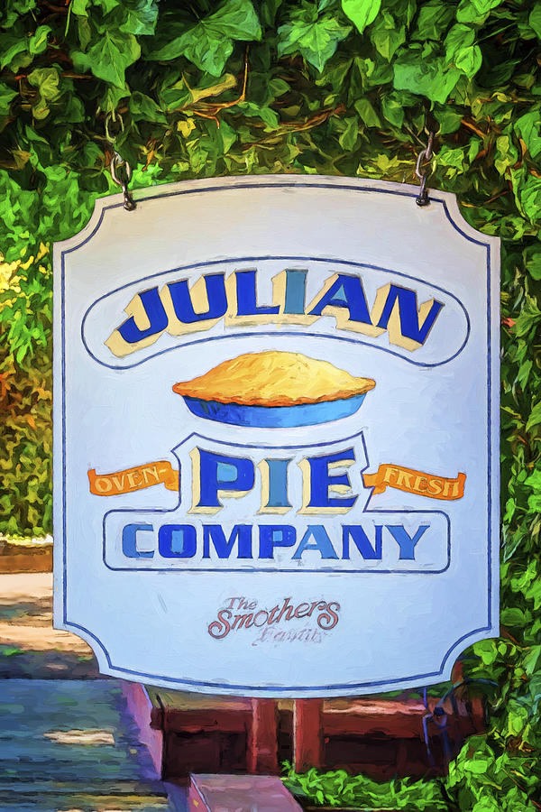 Apple Photograph - Julian Pie Company by Joan Carroll