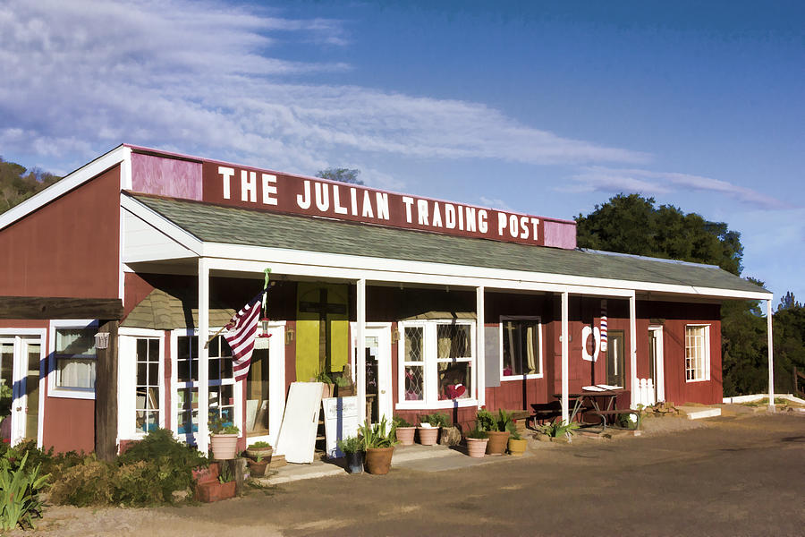 Julian Trading Post Digital Art by Photographic Art by Russel Ray Photos
