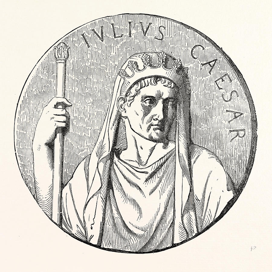 Julius Caesar Drawing by English School Fine Art America