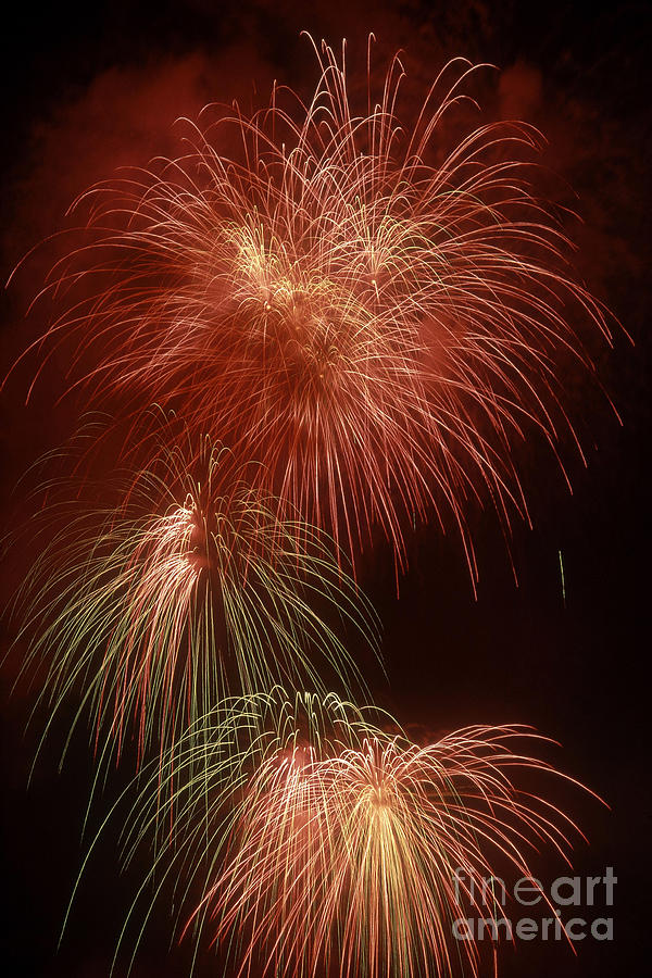 July 4th Fireworks Photograph by Tom McHugh