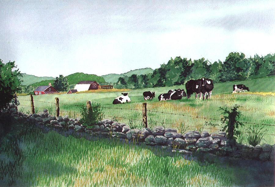 July Morning Eastern Connecticut by Norman Freyer July Morning Eastern Connecticut by Norman Freyer