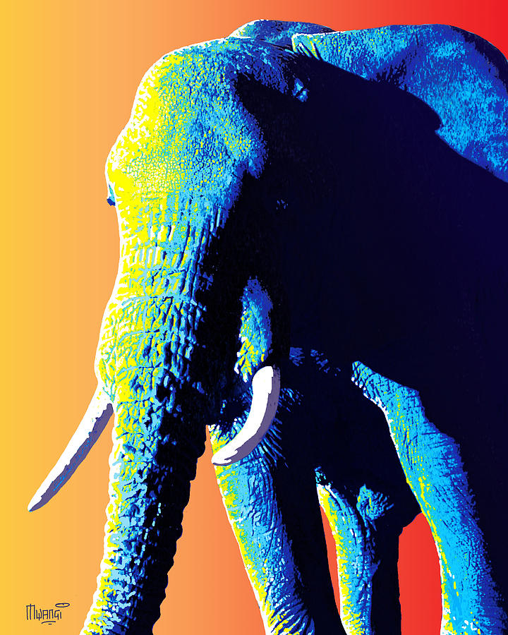 Elephant Digital Art - Jumbo by Anthony Mwangi