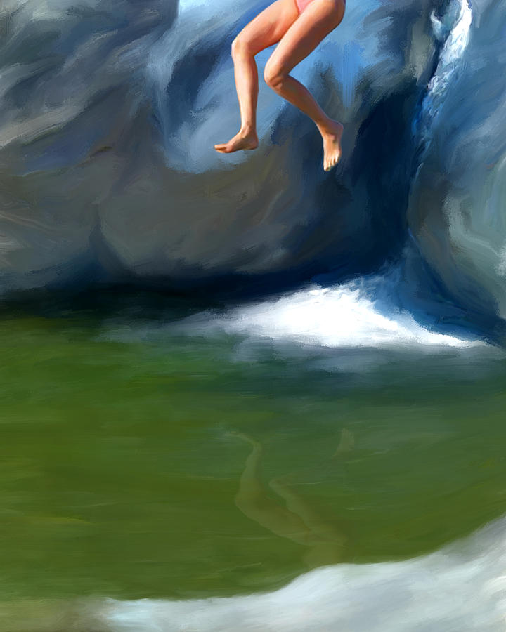 Jump Painting by Snake Jagger