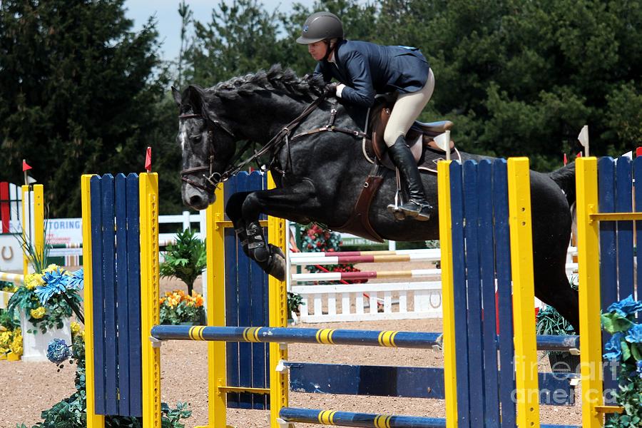 Jumper 104 Photograph by Janice Byer