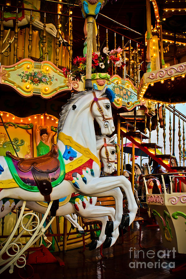 Jumpers -Carousels Photograph by Colleen Kammerer