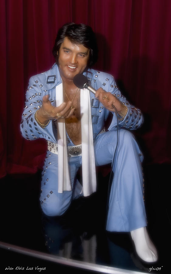 Jumpsuit Elvis Photograph by Gary Warnimont