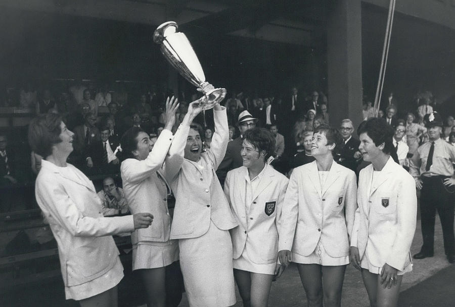 June 16th - 1968 Britain Win The Wightman Cup For The First Photograph by Retro Images Archive