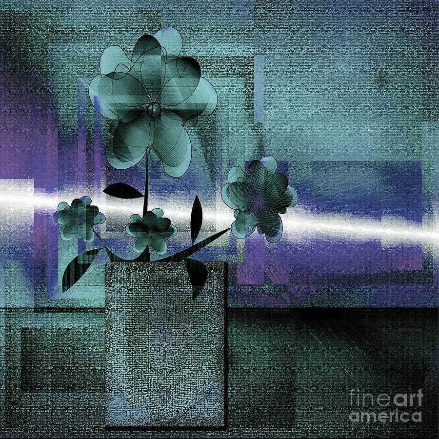 June Flowers Digital Art by Iris Gelbart