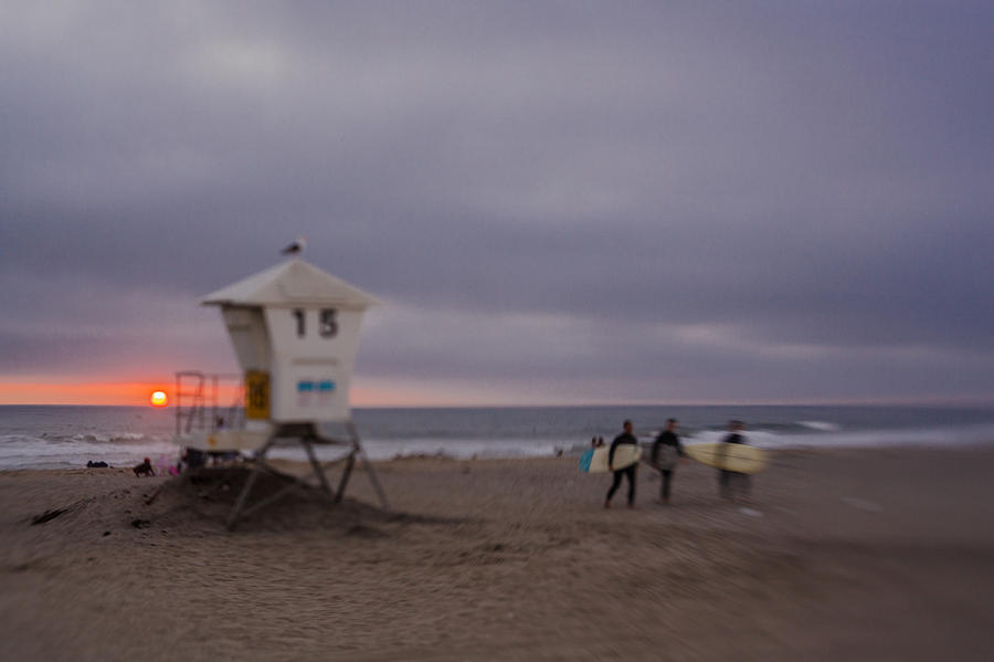 June Gloom at Mission Beach Photograph by Scott Campbell