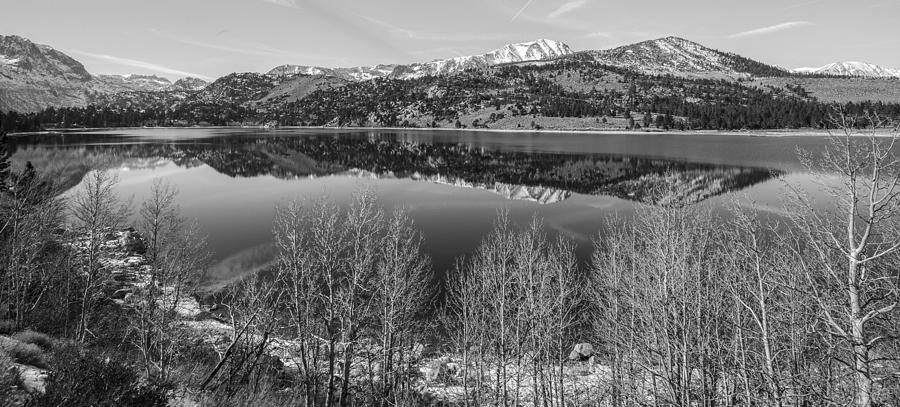 Landscape Photograph - June Lake Black and White by Robert Aycock Landscape Photograph - June Lake Black and White by Robert Aycock