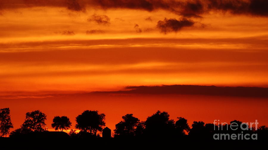 June Sunset Photograph by J L Zarek