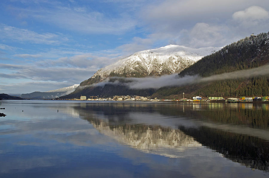 Juneau in Winter Photograph by Cathy Mahnke