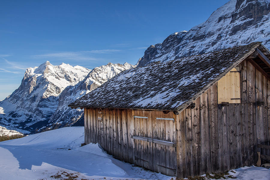 Jungfrau Cabin Photograph by Justin Albrecht
