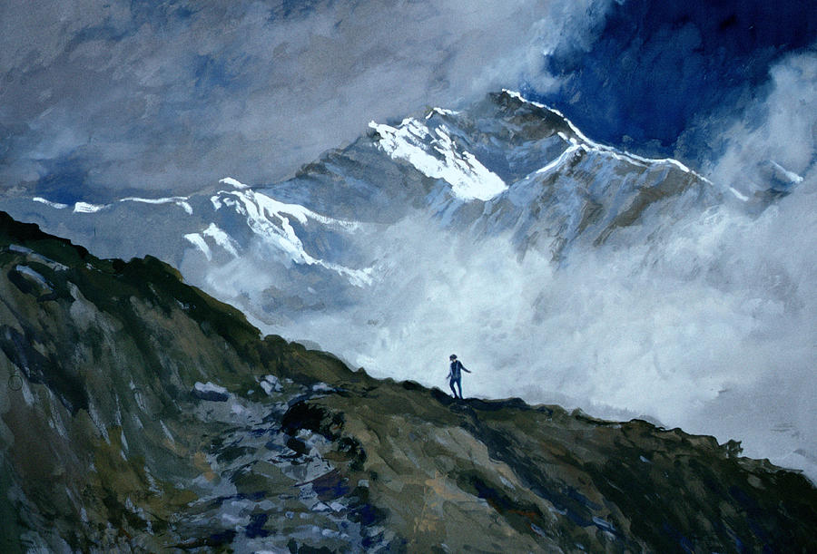 Nature Painting - Jungfrau by John Cooke