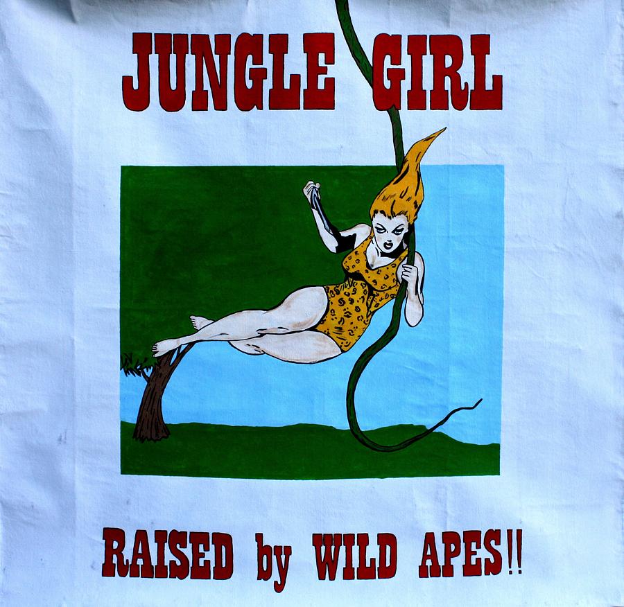Jungle Girl Painting by Ralph LeCompte