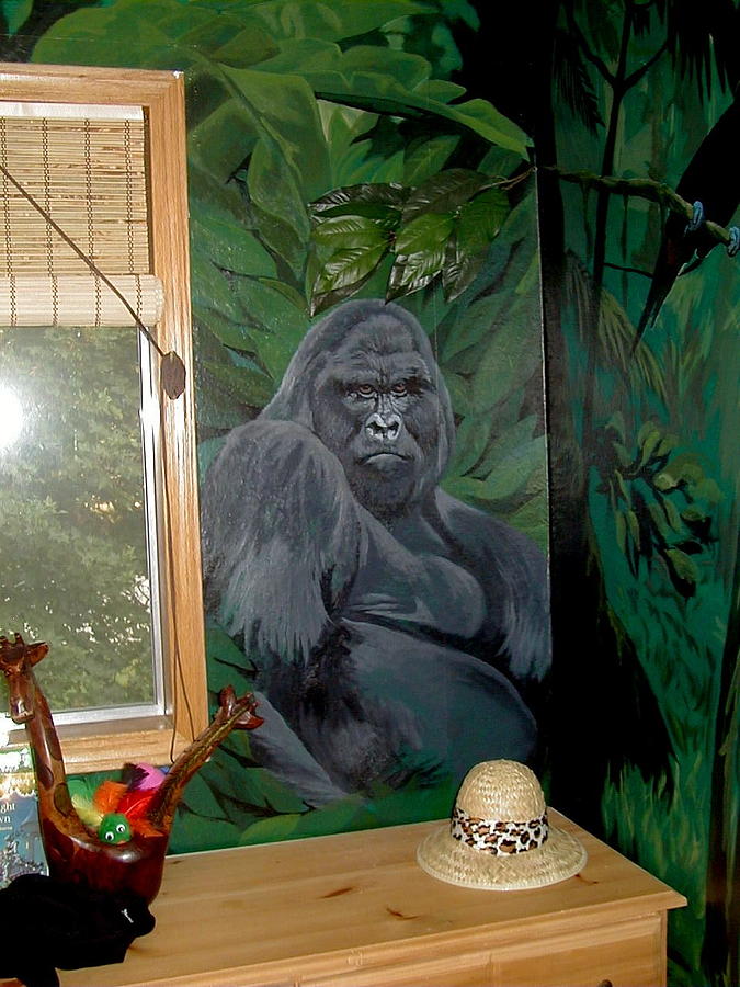 Jungle Mural Painting by Tim  Joyner