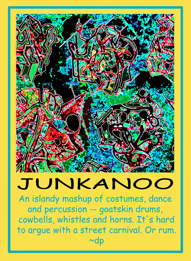 Junkanoo Poster Digital Art by Douglas Petersen