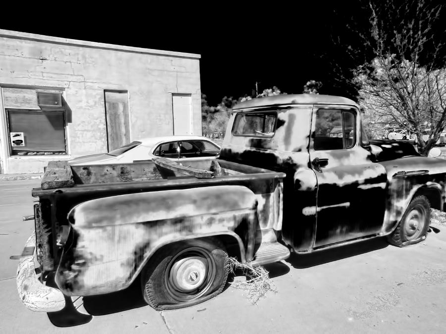 Junkyard Series 1950s  Apache Photograph by Cathy Anderson