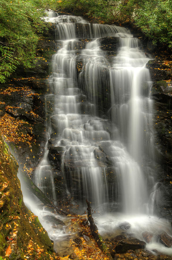 Juny Whank Falls Photograph by Walt Sterneman